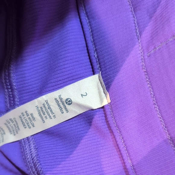 Purple Lululemon Athletic Pants - Picture 5 of 6